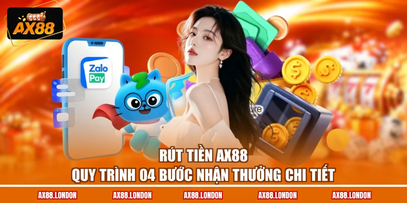 Rút Tiền AX88 - Quy Trình 04 Bước Nhận Thưởng Chi Tiết