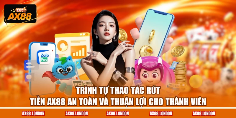 Trình tự thao tác rút tiền AX88 an toàn và thuận lợi cho thành viên